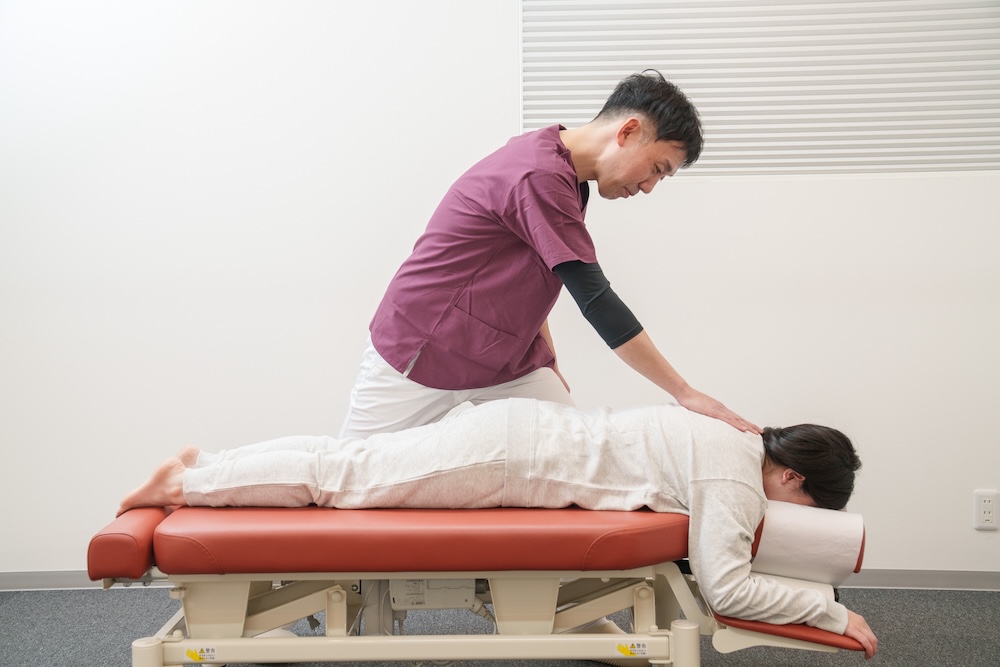 姿勢のゆがみを整える整体