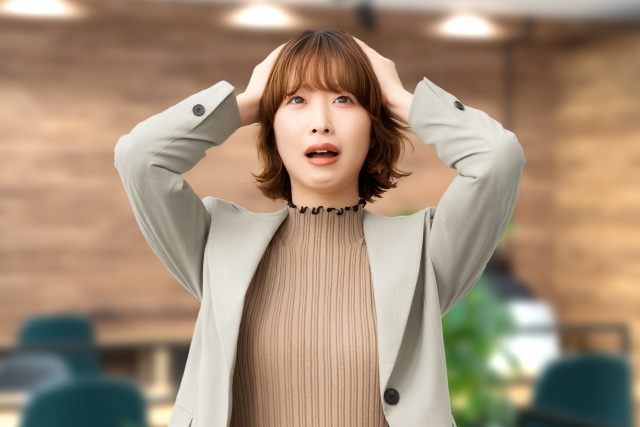 自覚のない隠れ肩こりのイメージ